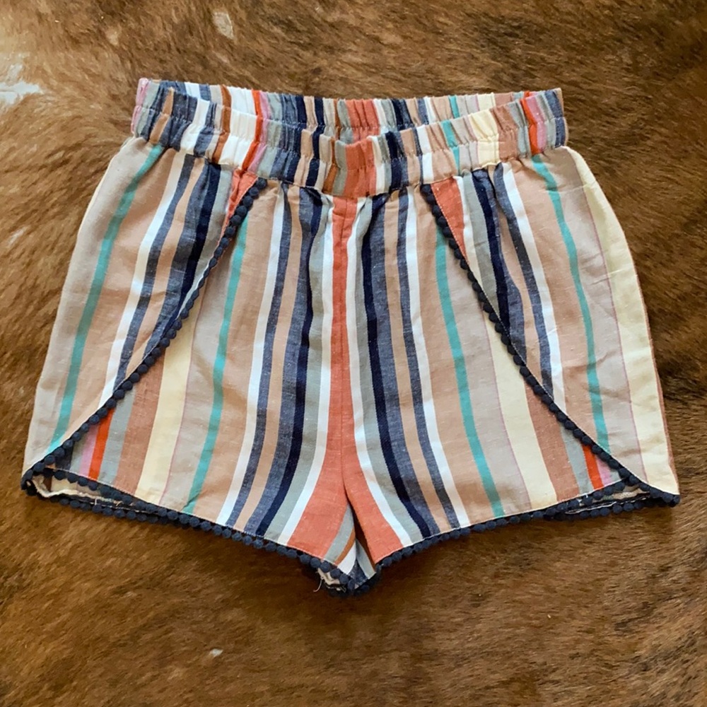 Boho Cotton/Flax Blend Summer Shorts!